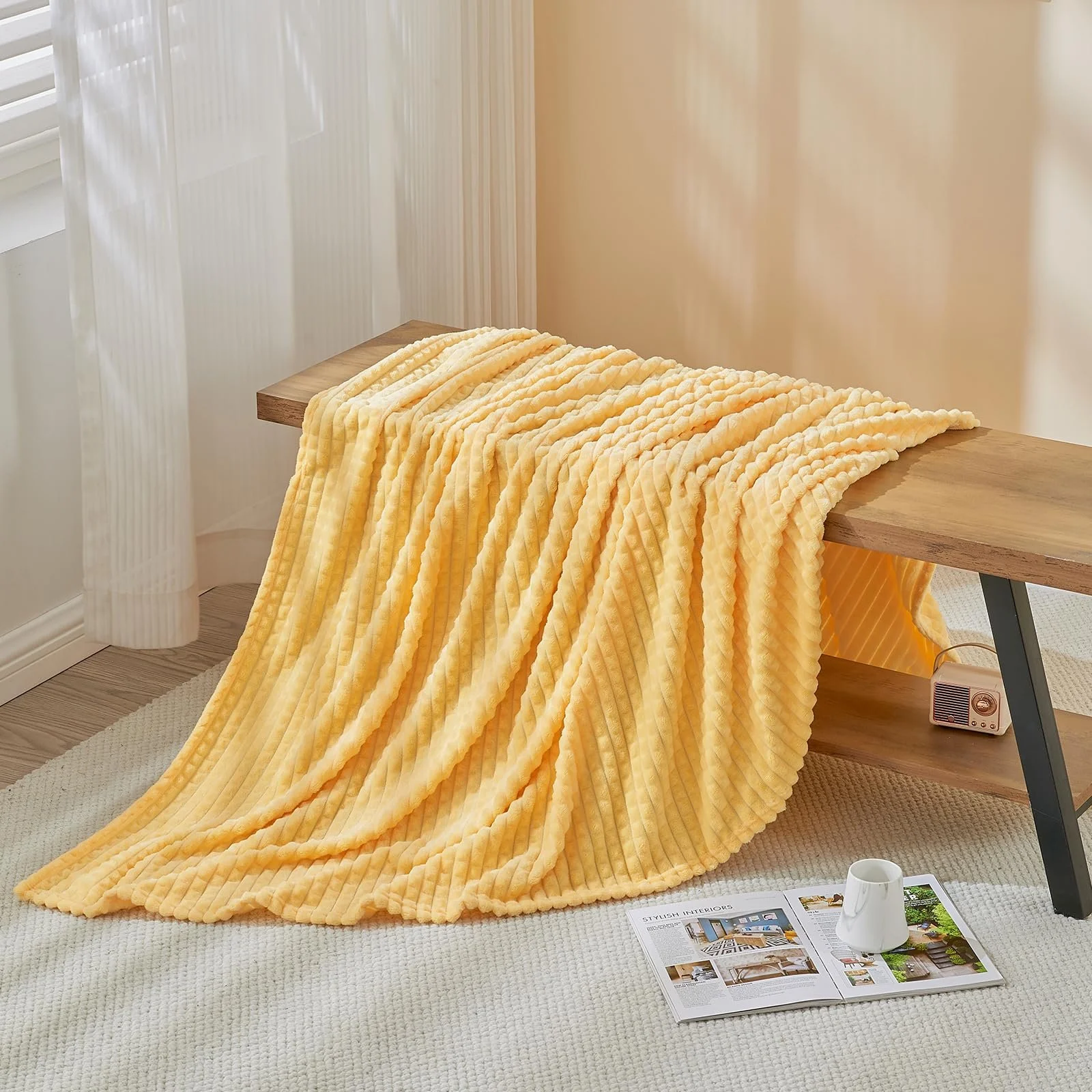 Покривало Emme Fluffy Cuddly, 3D Touch Experience, флісова, покривало, фото №5 Покривало Emme Fluffy Cuddly, 3D Touch Experience, флісова, покривало, фото №5