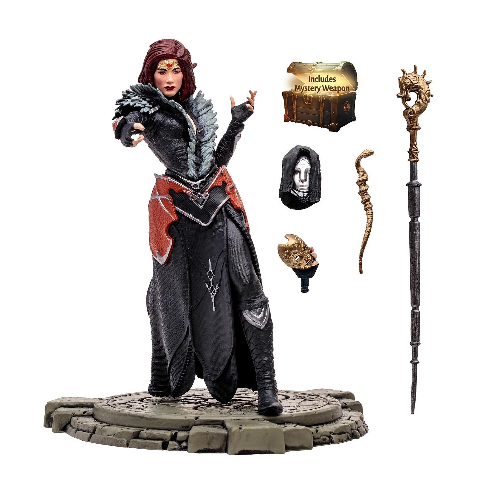 Фігурка Bizak Diablo IV Collection Epic Sorceress 15 см з аксесуарами, фото №4