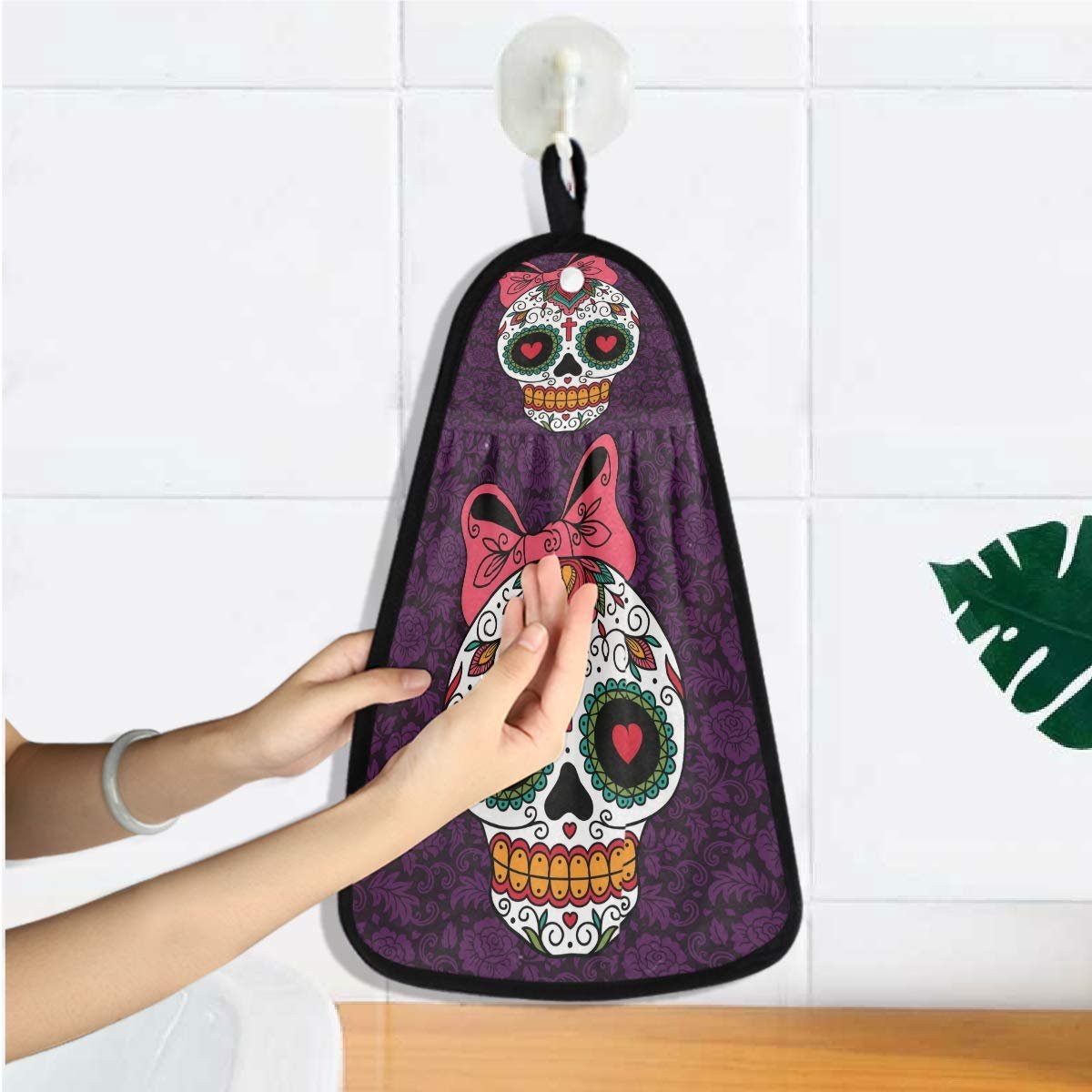 Рушник Sugar Skull мексиканський череп, фото №5