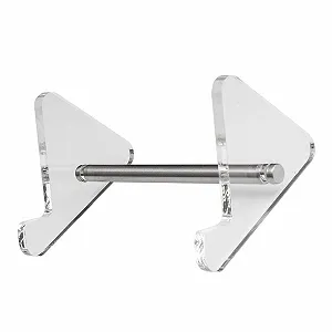 Подставка для ноутбука Акриловая прозрачная Подставка для клавиатуры Компьютерная Механическая Игровой держатель Многослойная полка Механический держатель - Фото 1