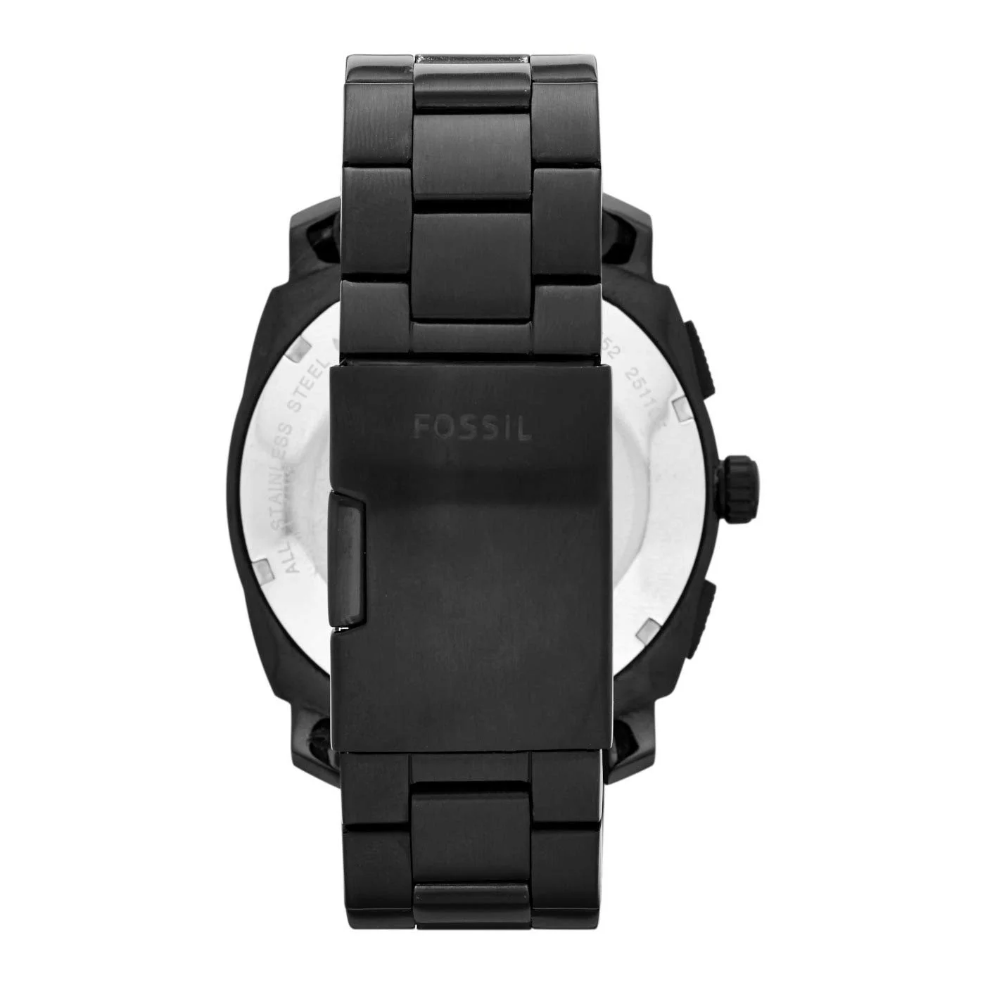 Часы Fossil Machine мужские, 45 мм, кварцевый хронограф, с браслетом из нержавеющей стали или кожаным ремешком, фото №4