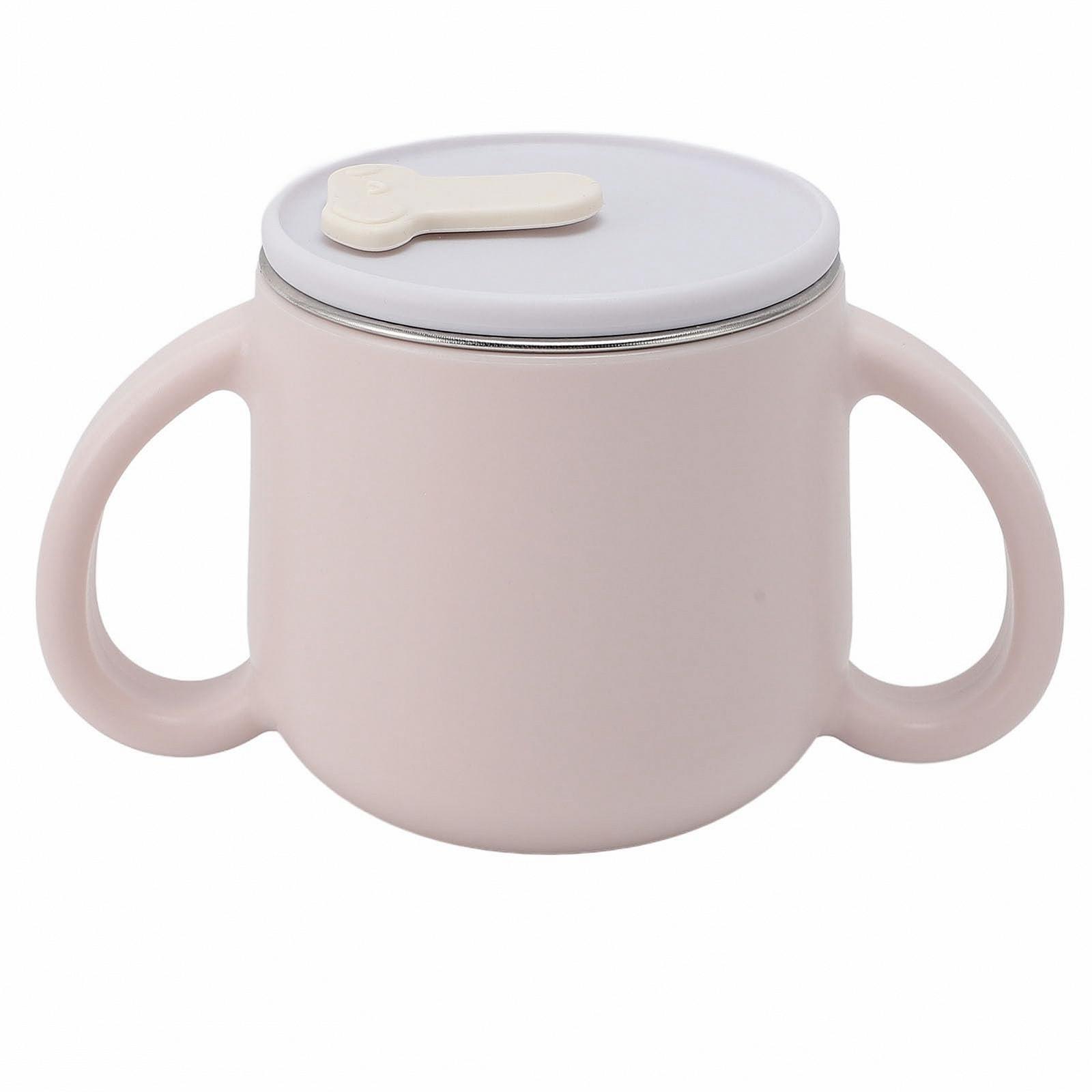 Кухоль Naroote з соломинкою з нержавіючої сталі з подвійними стінками 250 мл малюнок Рожева мавпа, фото №6