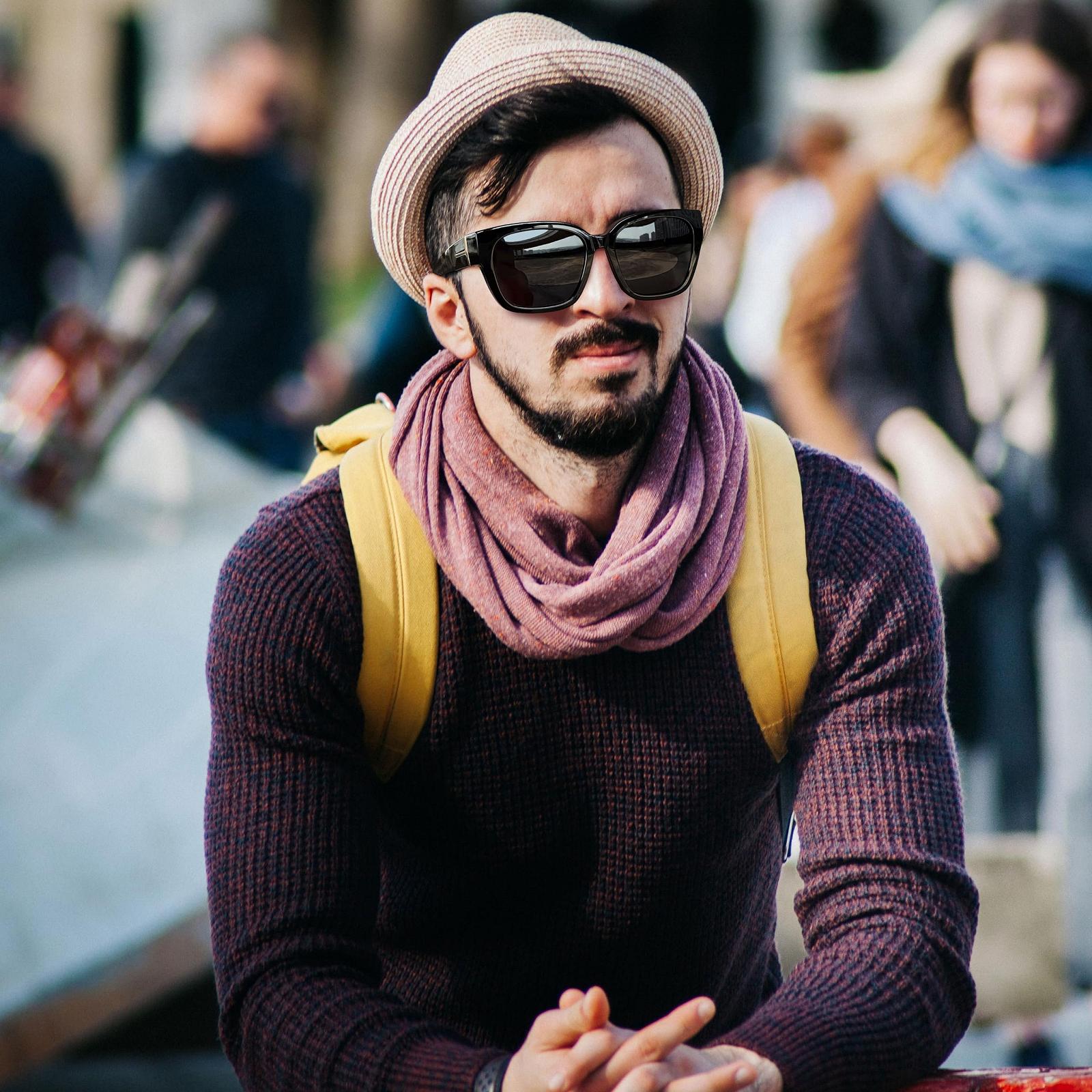 Сонцезахисні окуляри квадратні поляризовані KANASTAL Plus Size для чоловіків і жінок, захист від сонця UV400, фото №3