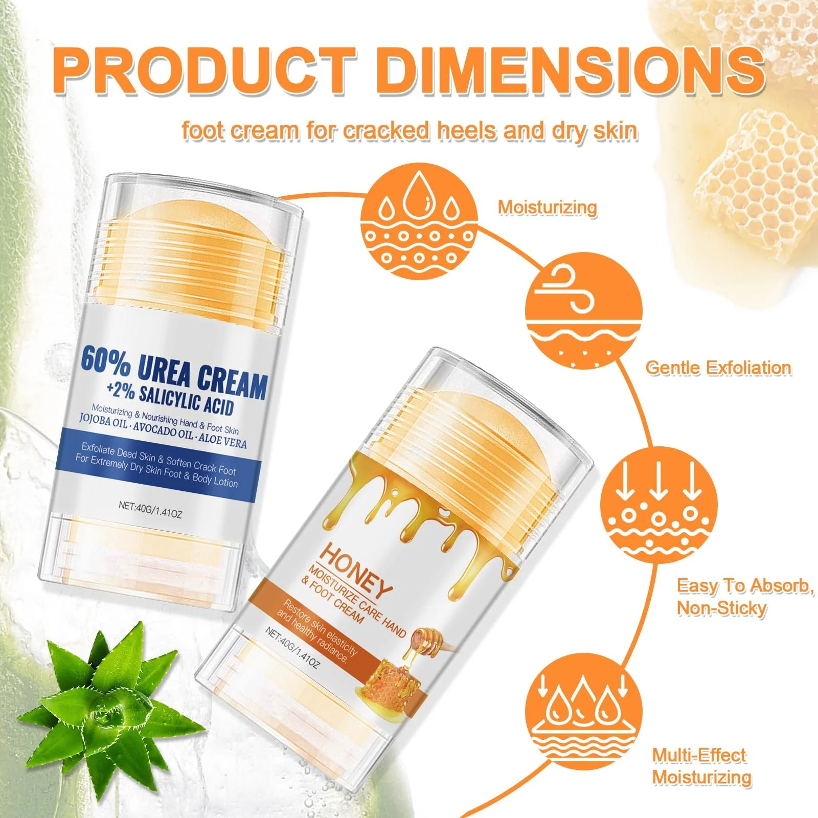 Крем для ног Hydrating and Anti-Cracking 2 шт, фото №5