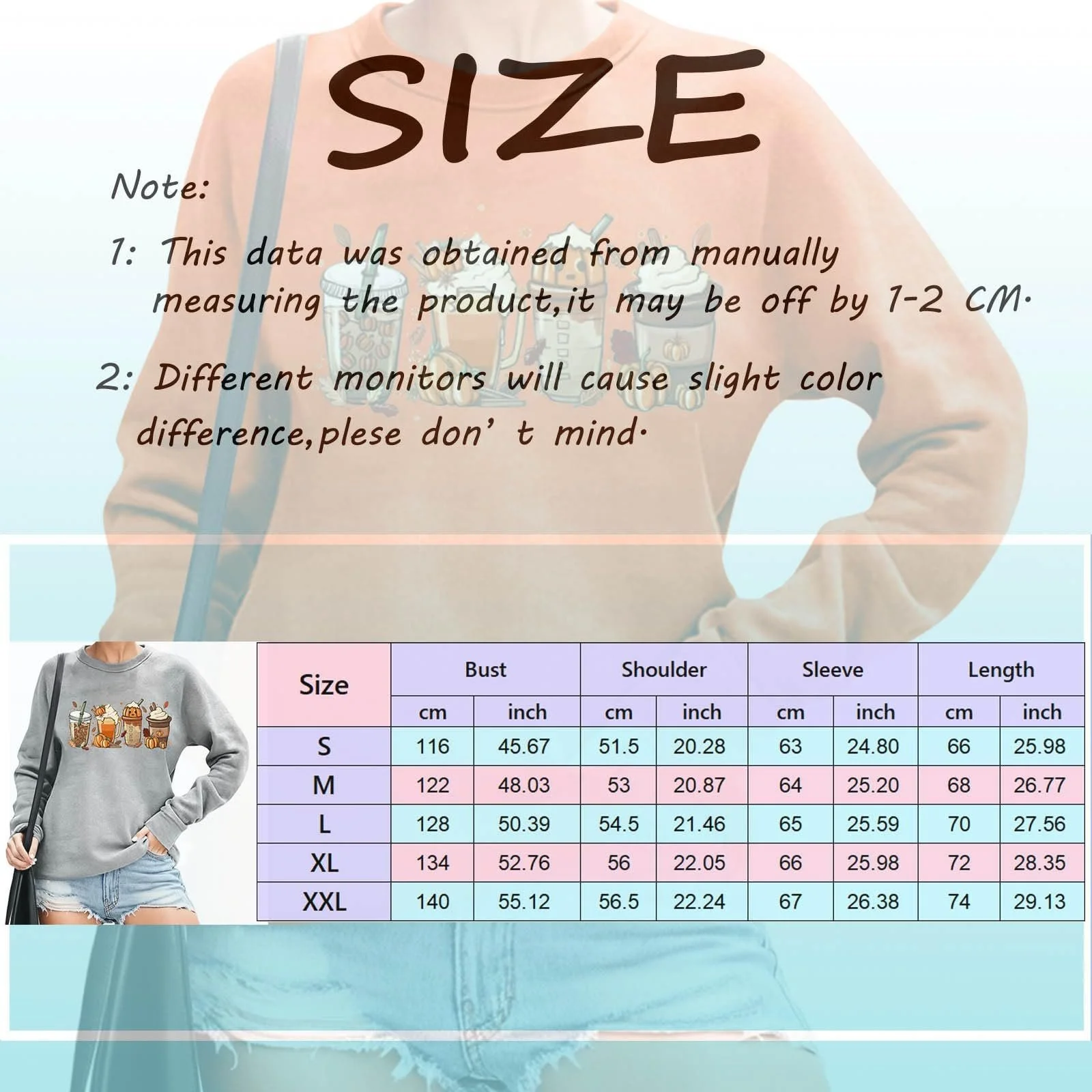 Жіночий світшот YueYue Pumpkin, фото №4 Жіночий світшот YueYue Pumpkin, фото №4