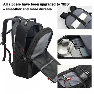 Рюкзак для ноутбука 17.3 дюйма Waterproof Shoe Compartment synthetic.ua - Фото 1
