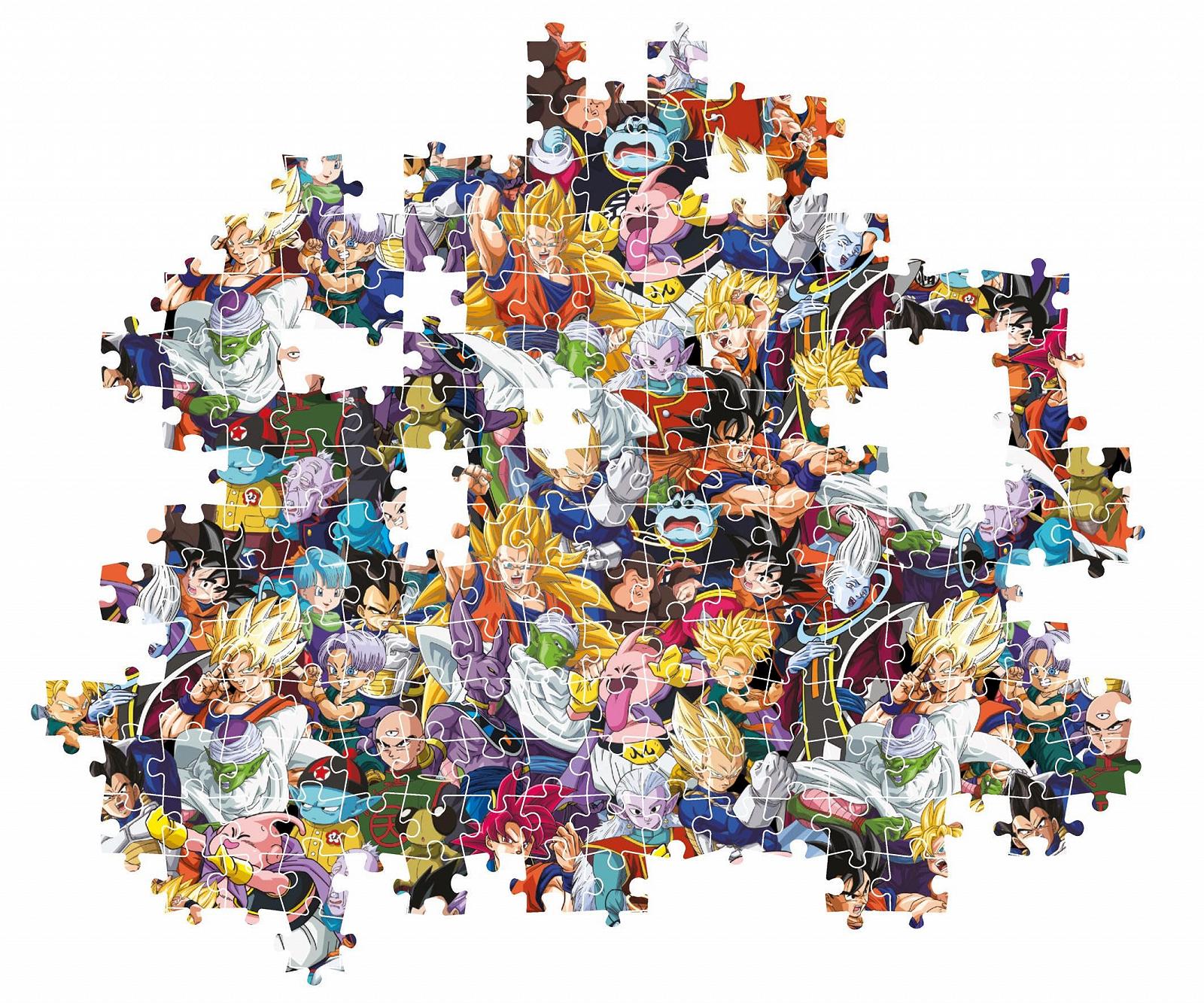 Пазли Clementoni Dragon Ball Impossible 39918 1000 елементів з постером різнокольорові, фото №5