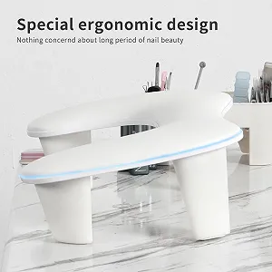 Підставка для рук манікюрна Біла, Подушка synthetic.ua - Фото 1