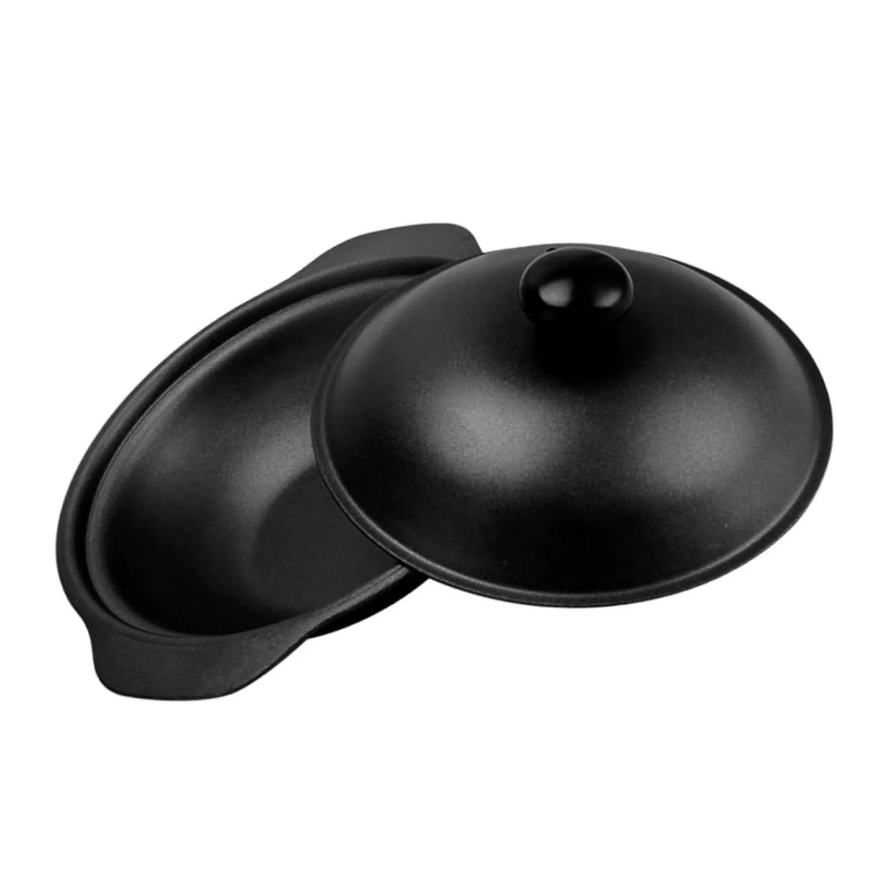 Кастрюля-жаровня Чугунная с крышкой Антипригарная для тушения, фото №1 Кастрюля-жаровня Чугунная с крышкой Антипригарная для тушения, фото №1