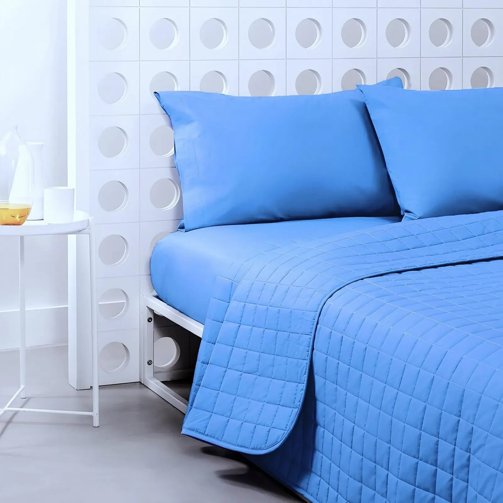 Плед Bassetti Isolabella 9330134 Бавовна Azzurro C1 180 x 250 см, фото №2