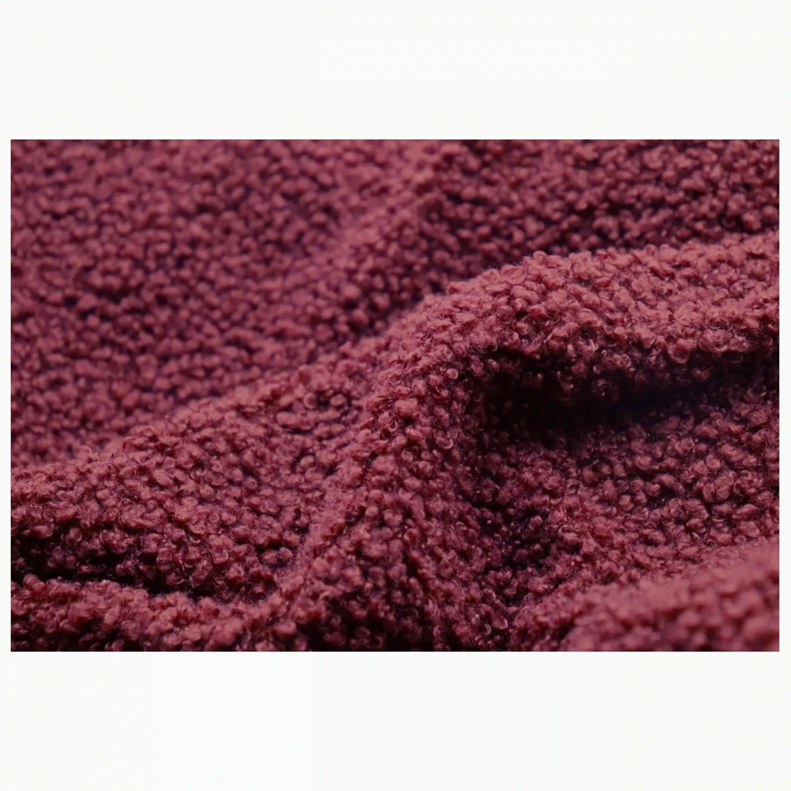 Плед Biederlack Teddy 150 x 200 см Berry, фото №2