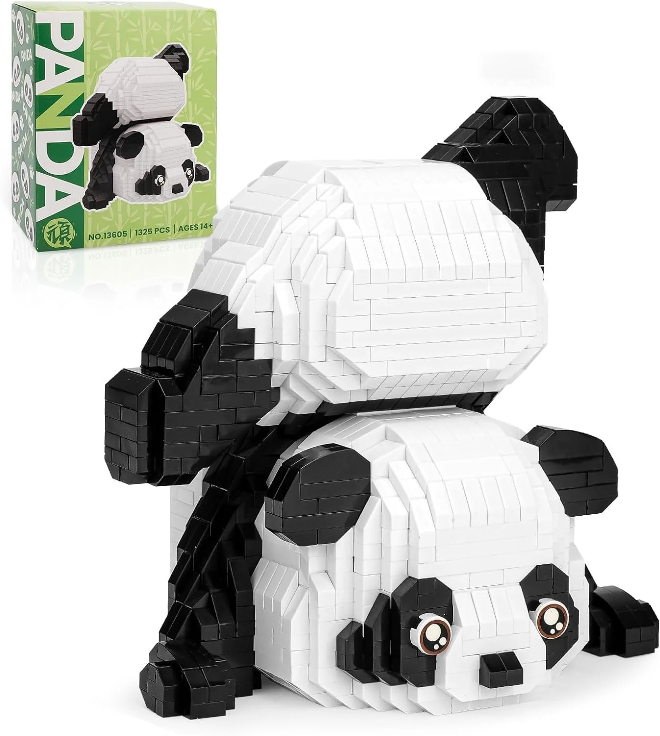 Конструктор QIAOLETONG Panda Ideas Clamping Blocks Micro Building Blocks Животные 1325 деталей, фото №1 Конструктор QIAOLETONG Panda Ideas Clamping Blocks Micro Building Blocks Животные 1325 деталей, фото №1