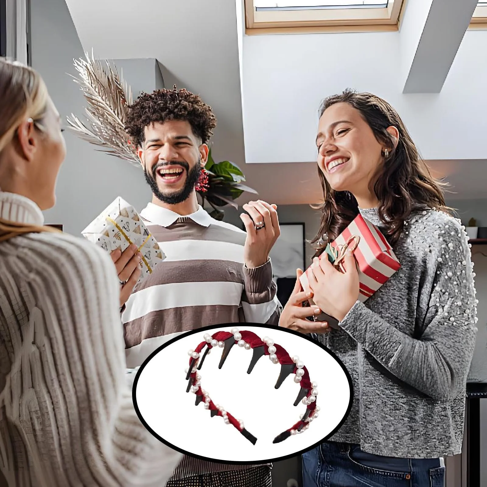 Набір жіночих обручів для волосся, фото №6 Набір жіночих обручів для волосся, фото №6