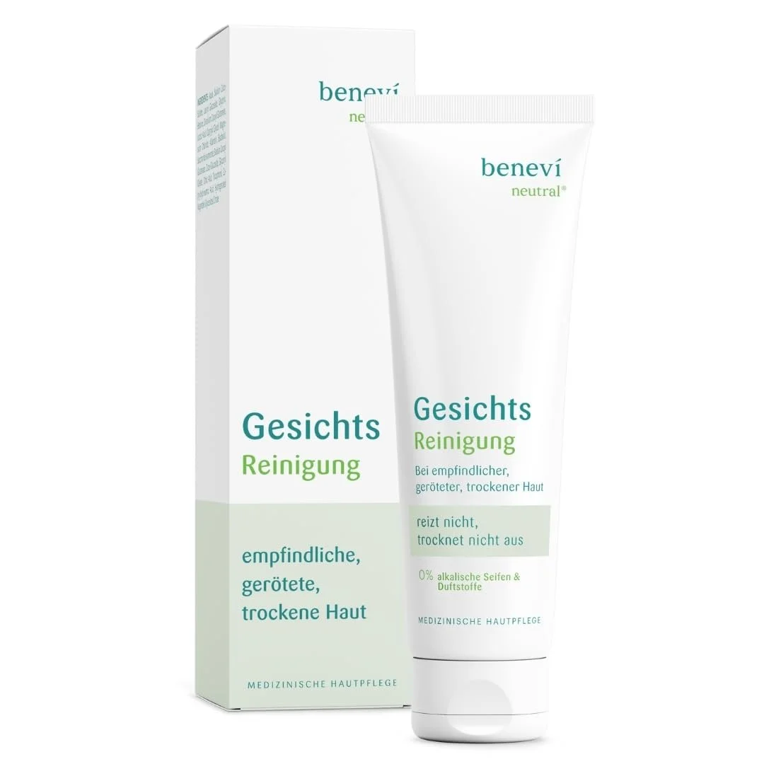 Засіб для вмивання Benevi Neutral для чутливої, подразненої, сухої шкіри, 2 x 125 мл, pH 5.5, фото №2 Засіб для вмивання Benevi Neutral для чутливої, подразненої, сухої шкіри, 2 x 125 мл, pH 5.5, фото №2