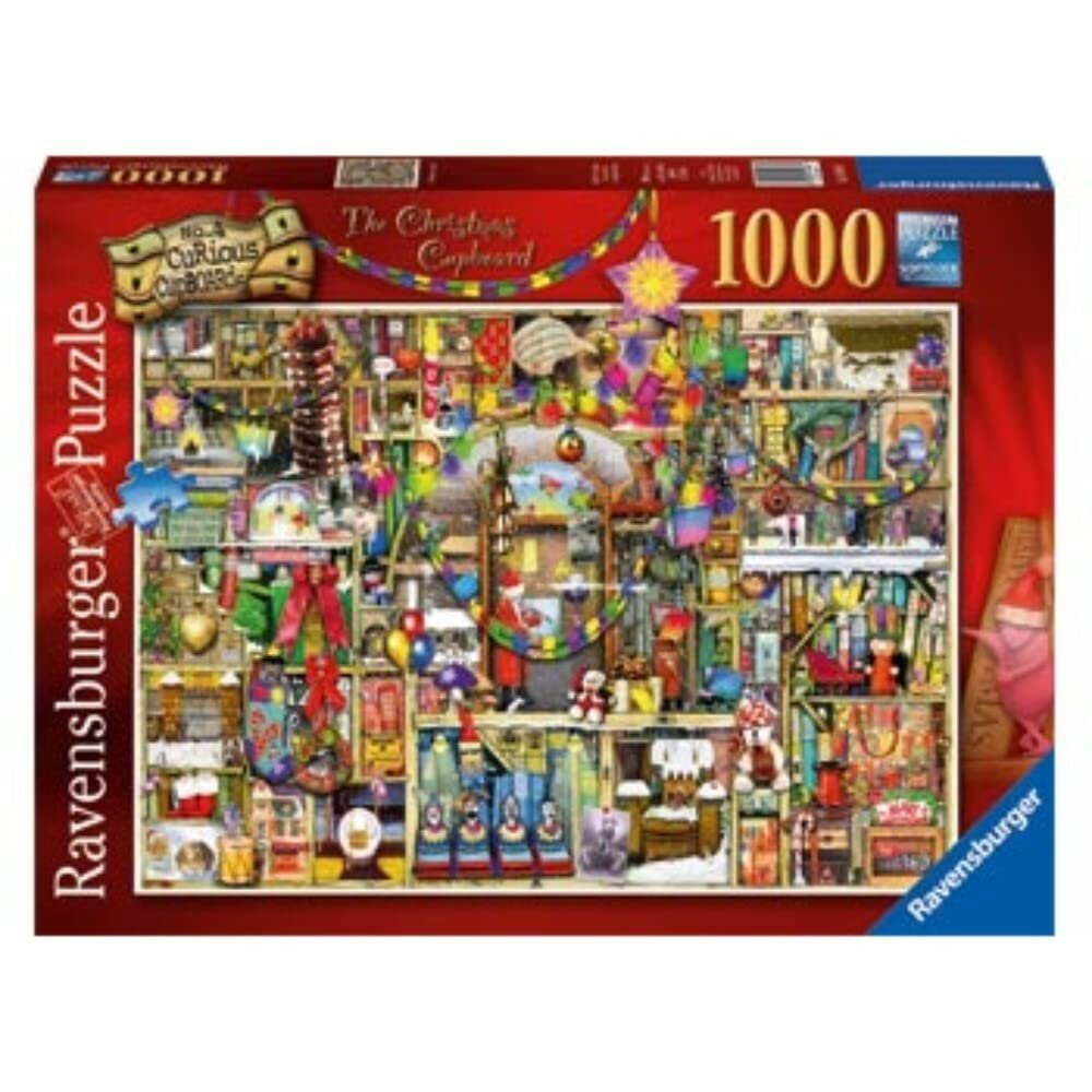 Пазл Ravensburger The Christmas Cabinet Colin Thompson 1000 деталей, фото №1