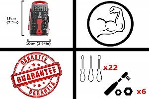 Набір магнітних реверсивних викруток 30 в 1 та мультитул 48 в 1 високовуглецева сталь із кейсом synthetic.ua - Фото 1