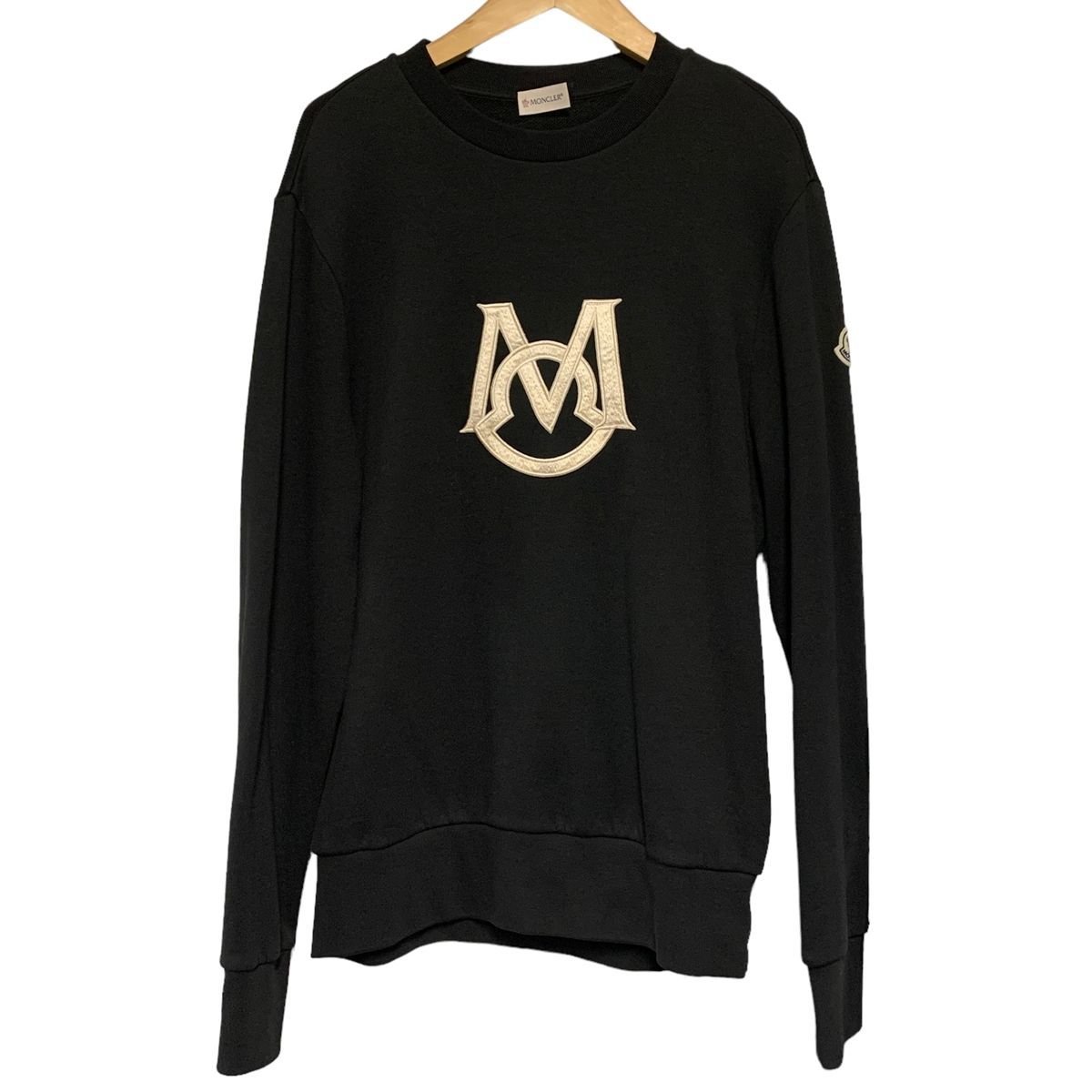 Джемпер Moncler Graphic Logo sweatshirt blue XL, фото №1