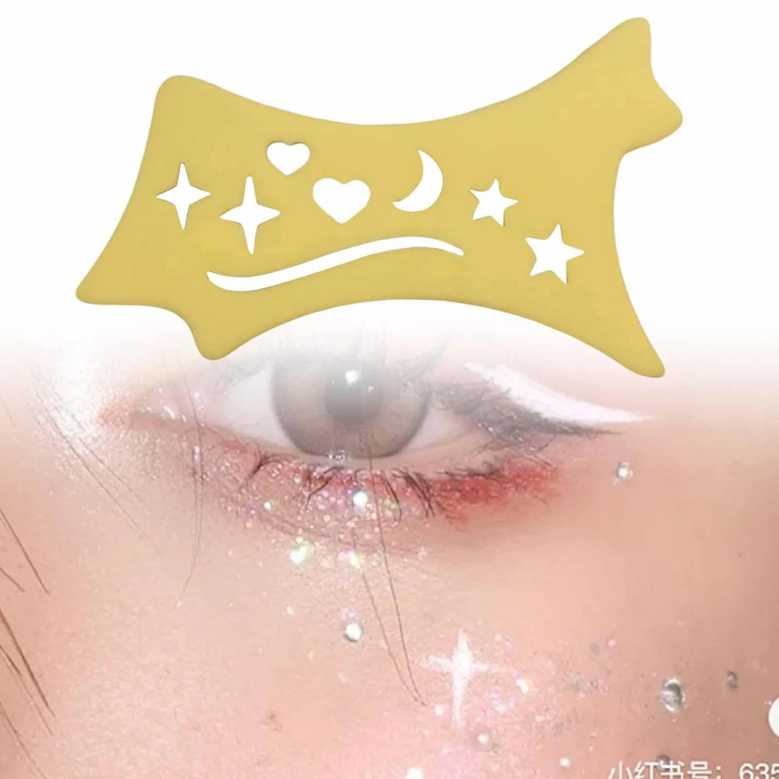 Трафарет для підводки Folpus, багаторазовий, фото №6