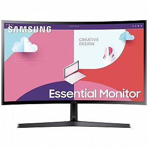 Монітор Samsung Essential S27C366EAU 27 дюймів VA Full HD Чорний - Фото 1
