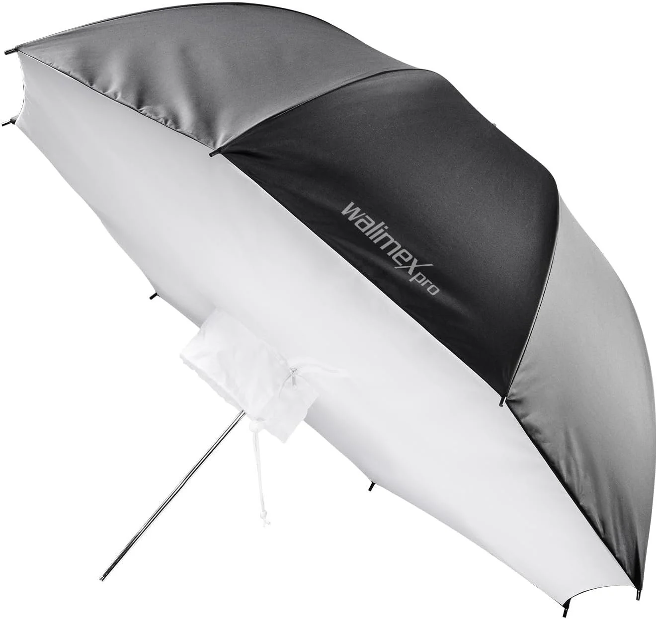 Софтбокс Walimex Pro Umbrella / 109см / Черный/Белый, фото №1