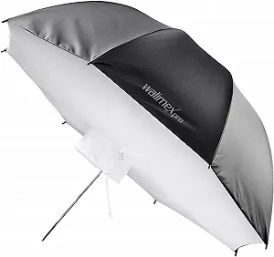 Софтбокс Walimex Pro Umbrella / 109см / Черный/Белый - Фото 1