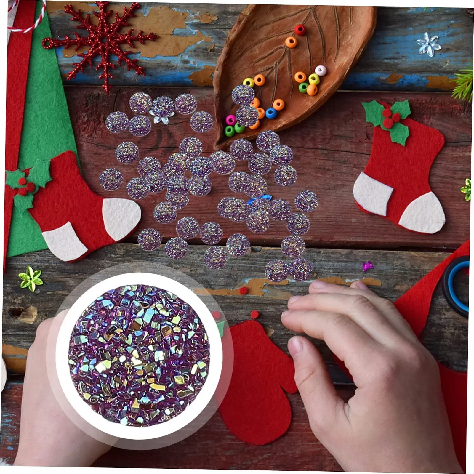 Прикраса 200 шт., ювелірні аксесуари, дорогоцінне каміння аксесуари блискучі діамантові намистини, опалітовий діамант, стрази з плоскою задньою частиною, підвіска плоска, фото №2