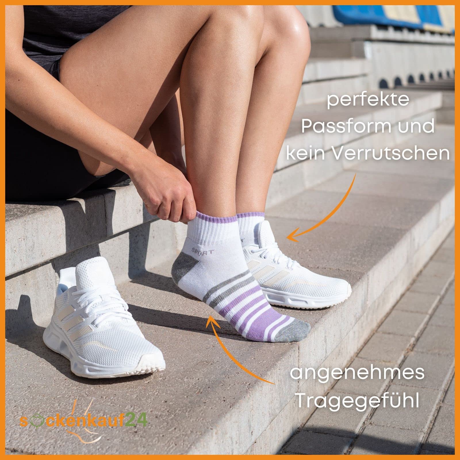 Жіночі спортивні шкарпетки Trainer, фото №2