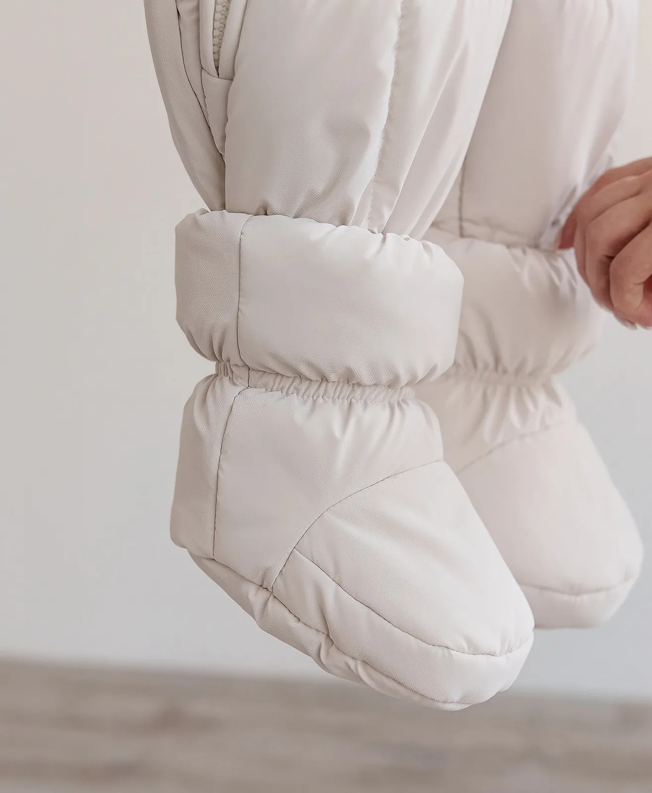 Зимовий комбінезон 74. 80. 86 р Сніжок молоко, фото №5 Зимовий комбінезон 74. 80. 86 р Сніжок молоко, фото №5