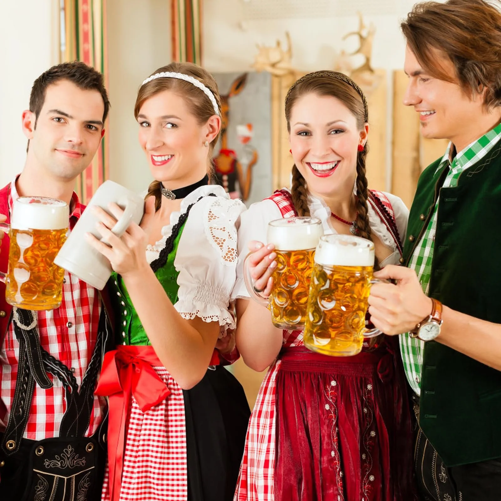 Обруч Плетінка Жіночий з перлинами 3 шт., фото №5