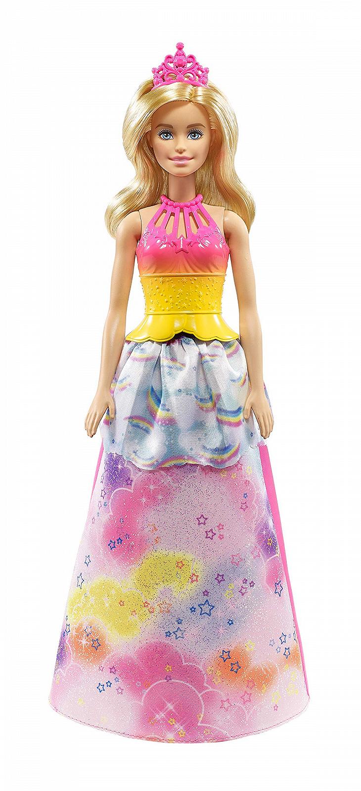 Лялька Barbie Dreamtopia FJD08 3-в-1 Фантазія Фея Русалка та Принцеса з аксесуарами, фото №2