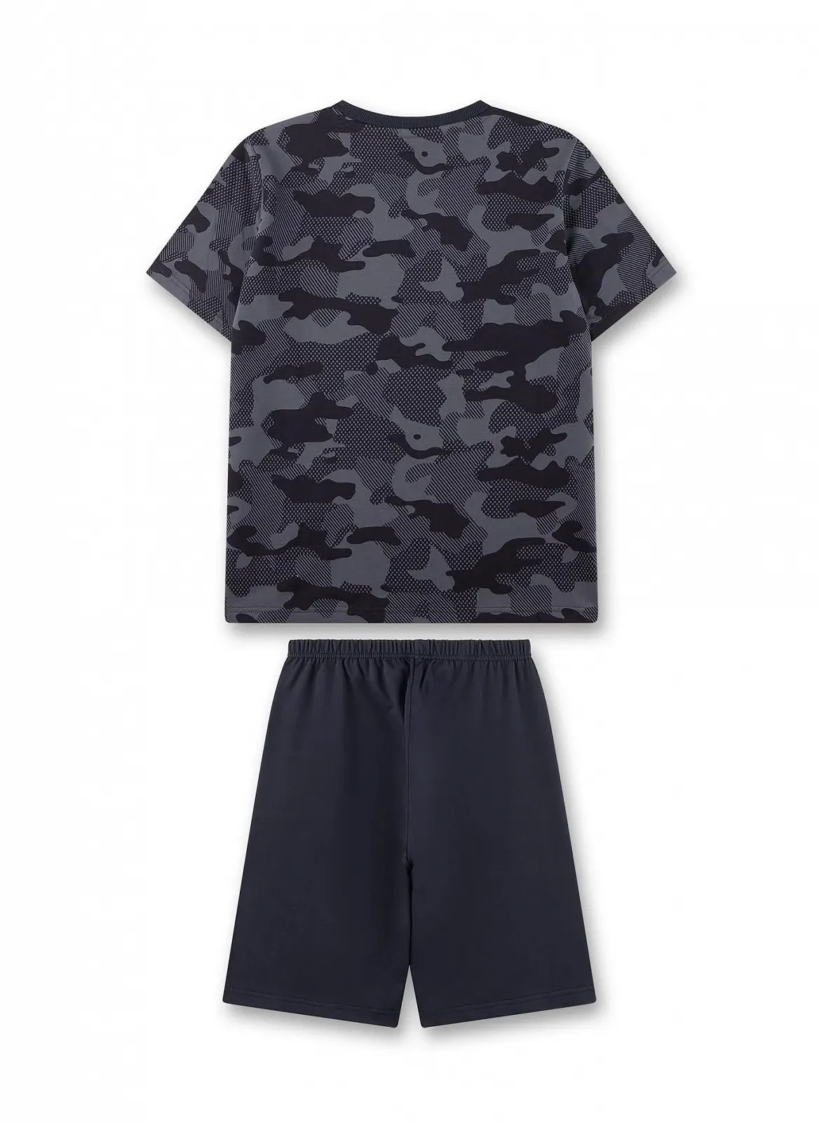 Піжама Sanetta для хлопчиків Коротка Темно-синя, фото №2