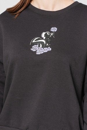 Худі ONLDISNEY LIFE L/S BAMBI BOX SWT 15250089-Phantom-Print:FLOWER ONLY  XS, фото №3
