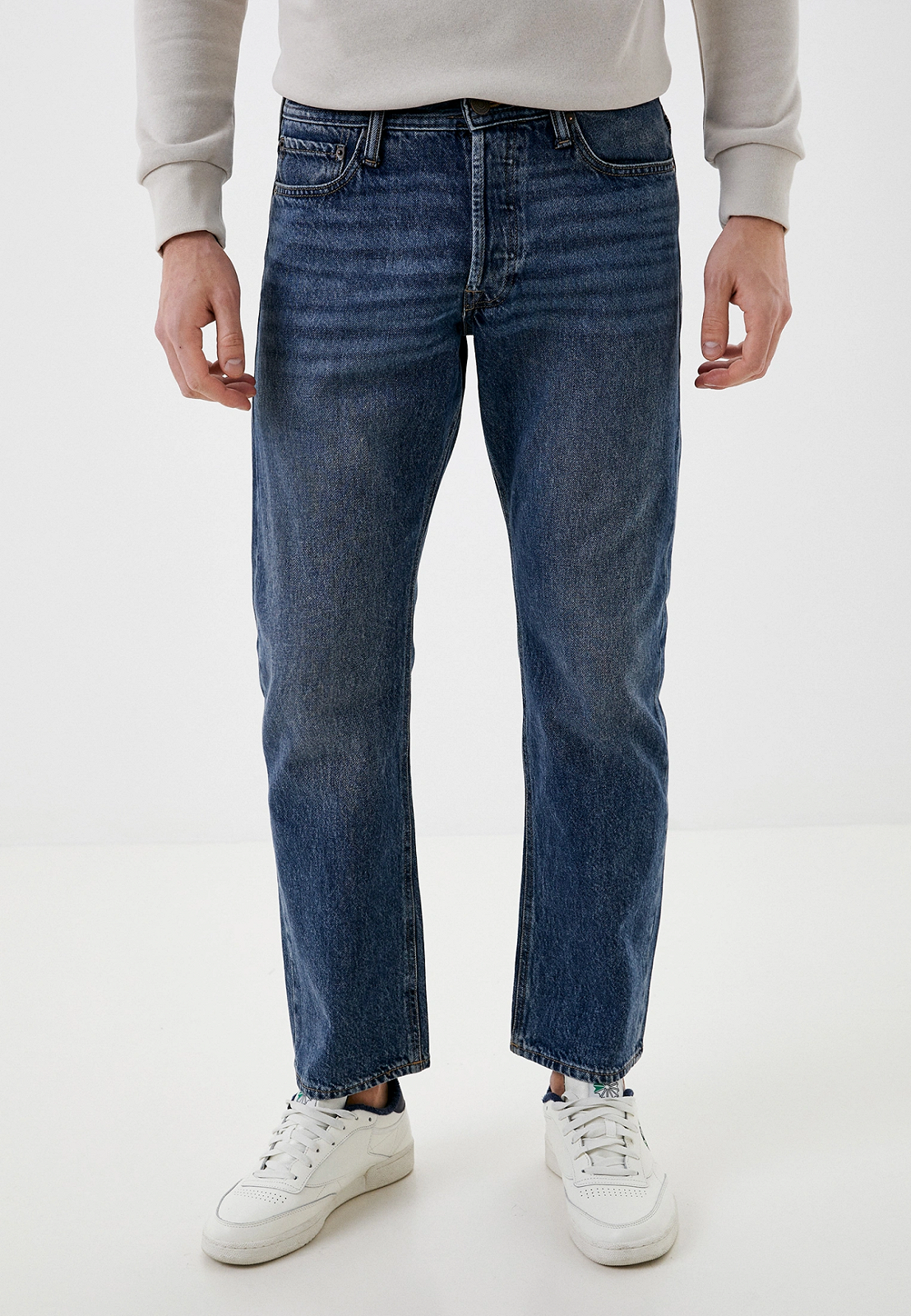 Джинсы Jack&Jones JJICLIFF JJORIGINAL NA 123 12208805 Темно-синий M, фото №1
