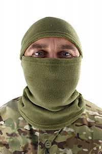 Балаклава тактическая зимняя флисовая ВСУ ЗСУ 20222019 8654 оливковая synthetic.ua - Фото 1