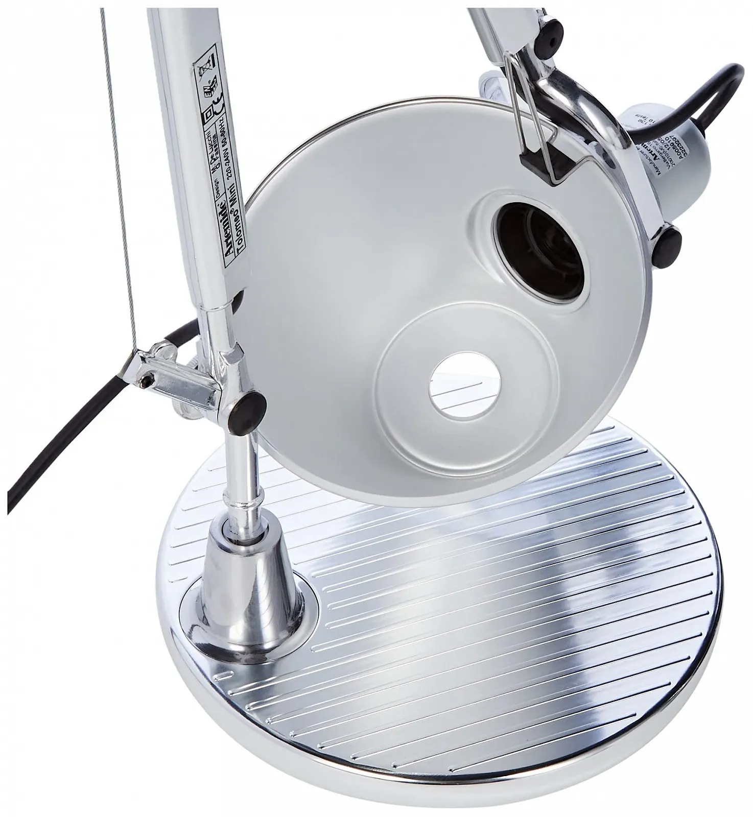 Настільна лампа Artemide Tolomeo Tavolo Mini алюмінієва ø20 см, фото №4