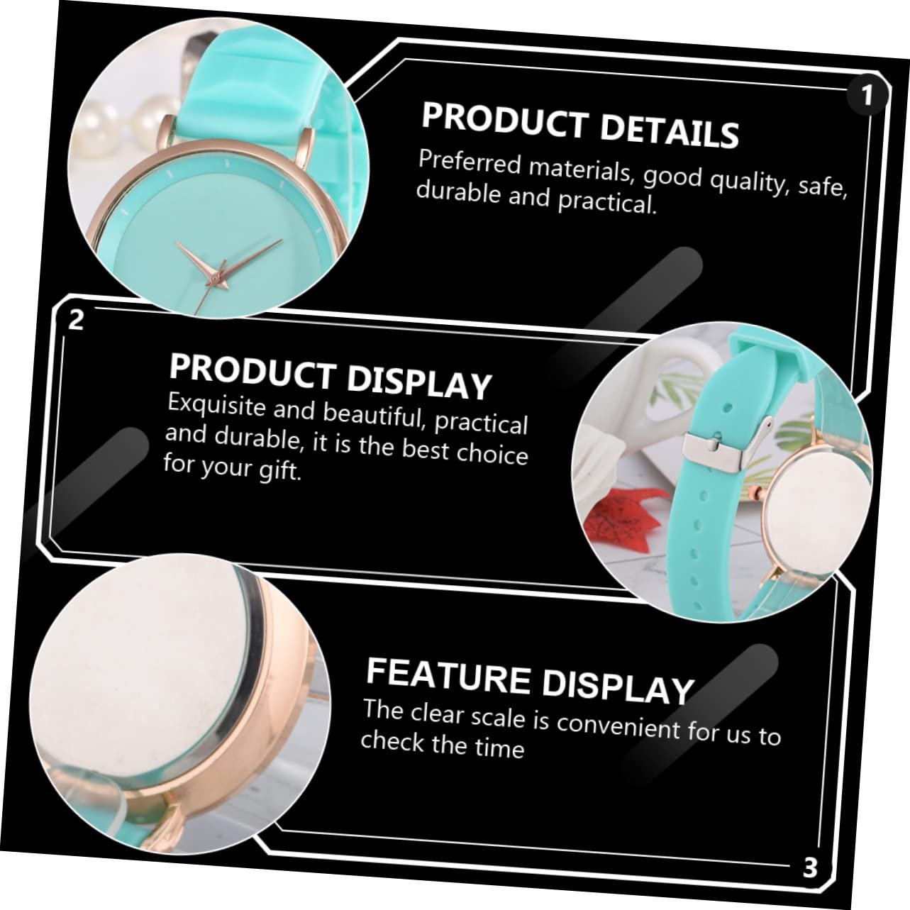 Часы Кварцевые Женские WRITWAA, Как Показано, фото №9