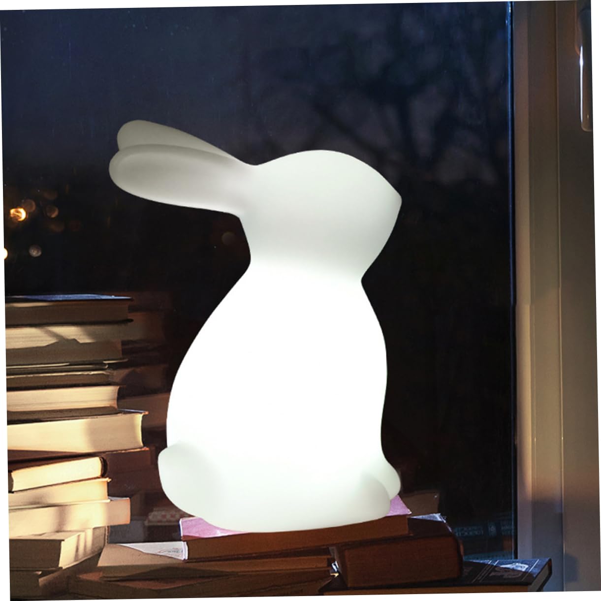 Ночник UKCOCO Rabbit 2023 ABS LED Белый, фото №5