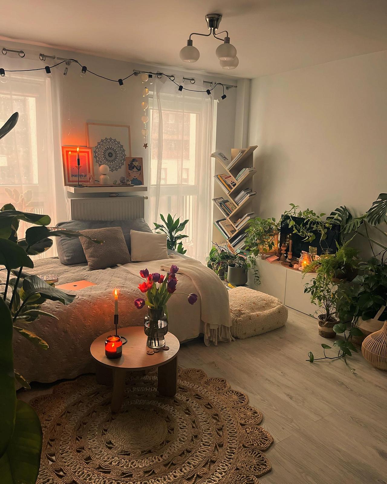 Настільна лампа Beliani Kiwi Мармур і скло 21 см Білий, фото №9