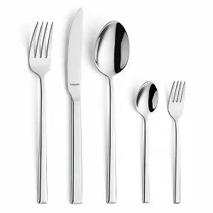 Купити Набір столових приборів KUPPELS Skan 30 предметів Нержавіюча сталь - Фото 1 Набір столових приборів KUPPELS Skan 30 предметів Нержавіюча сталь - Фото 1