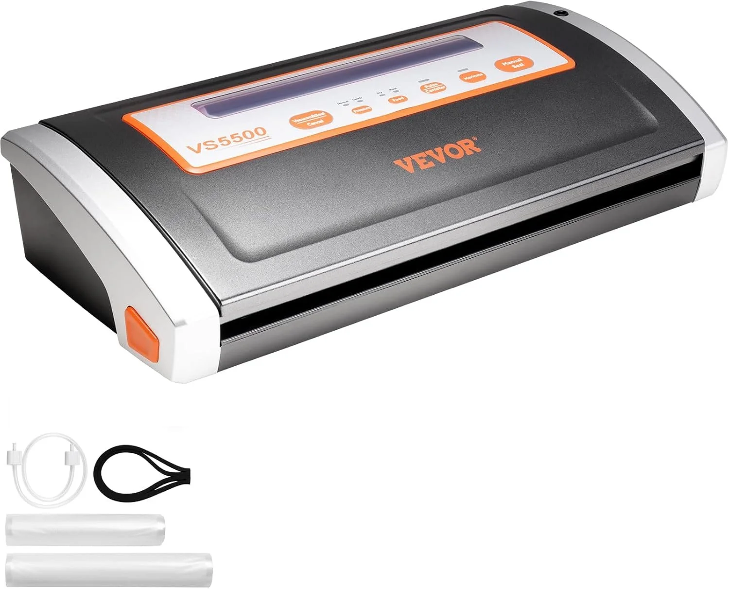 Вакуумний пакувальник Vevor VS5500 Чорний, фото №2