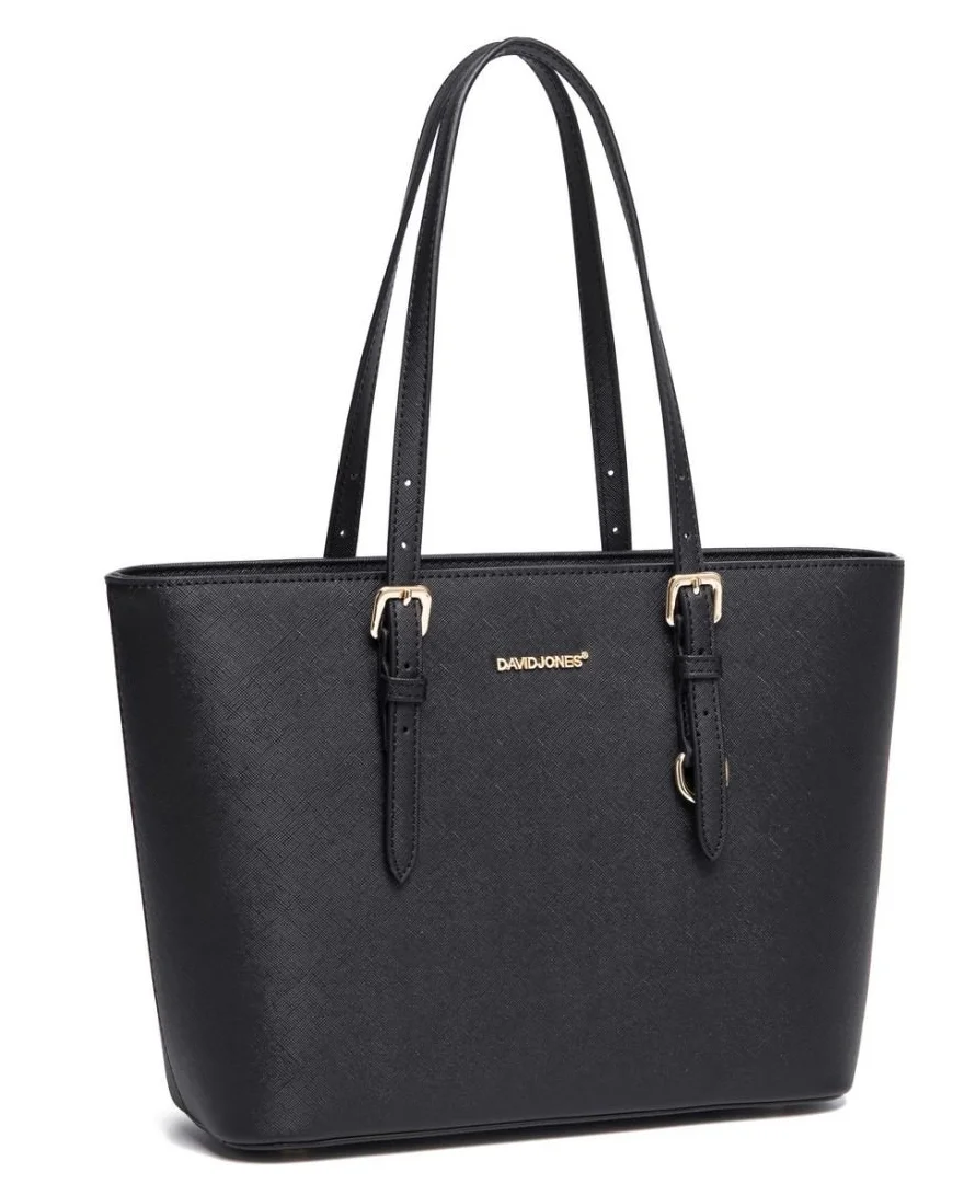 Сумка-шопер David Jones жіноча Чорна, фото №2