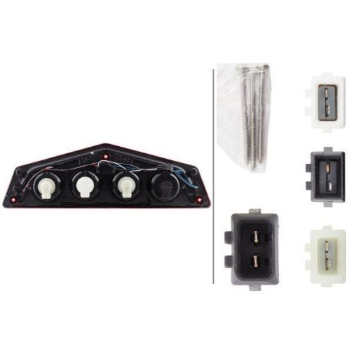 Задний фонарь HELLA 2VP 012 570-141 правый, фото №2