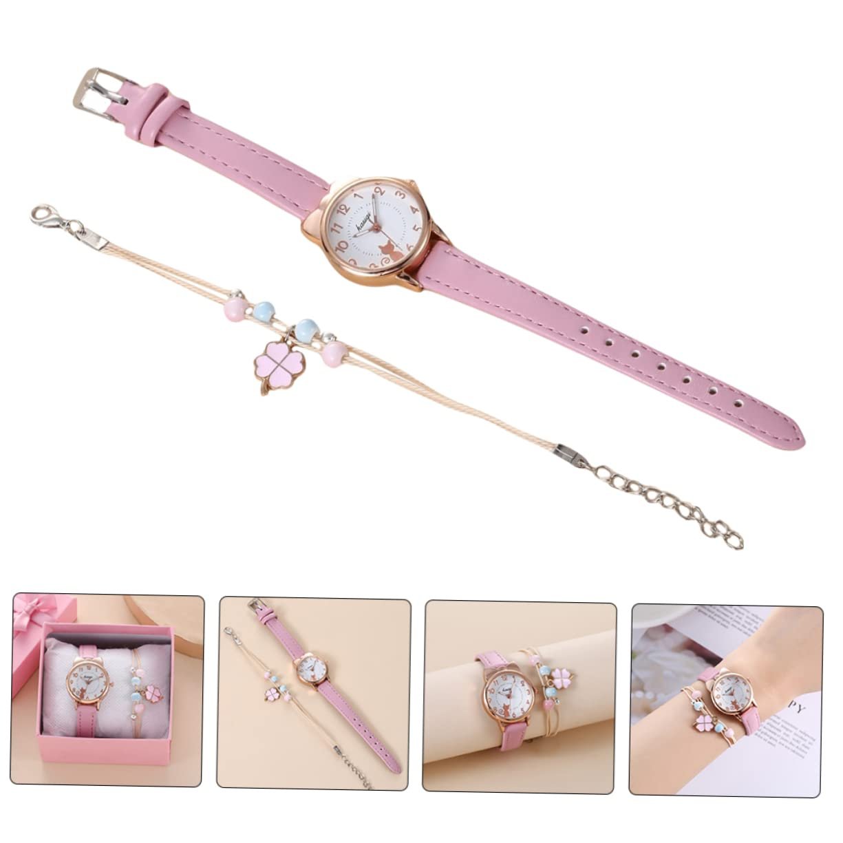 Годинник LIFKOME Кот годинник для жінок, сплав, фото №6