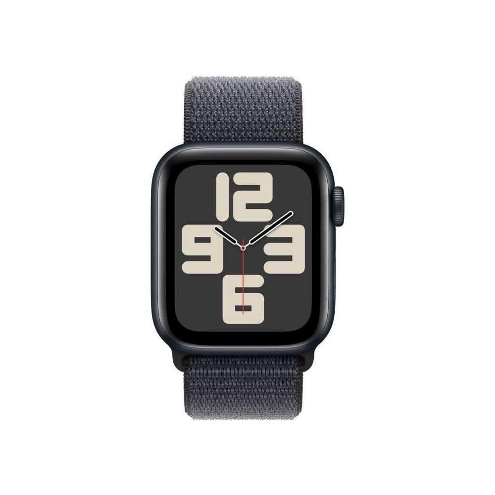 Смарт-годинник Apple Watch SE (2nd Generation) GPS 40мм, алюмінієвий корпус, спортивний ремінець, чорнильний колір, розмір One Size, фото №2