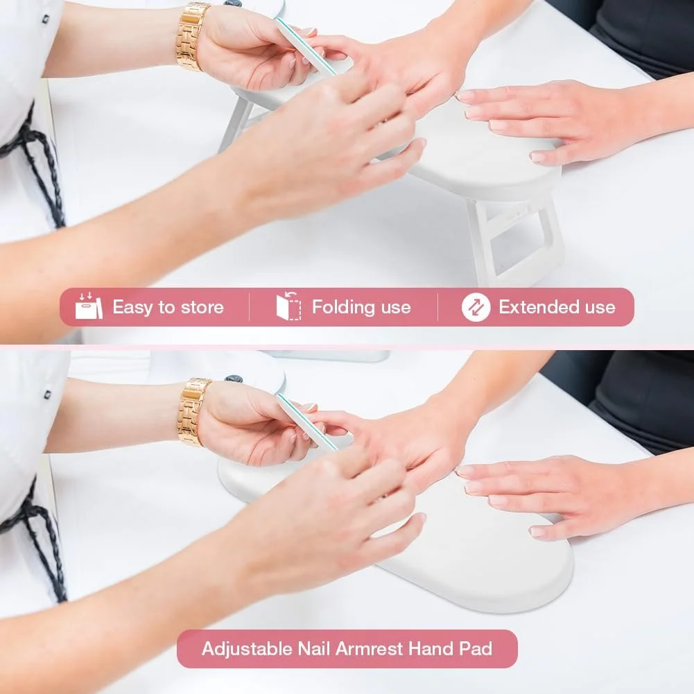 Підставка для рук для манікюру HOTUT, нековзна подушка, фото №3