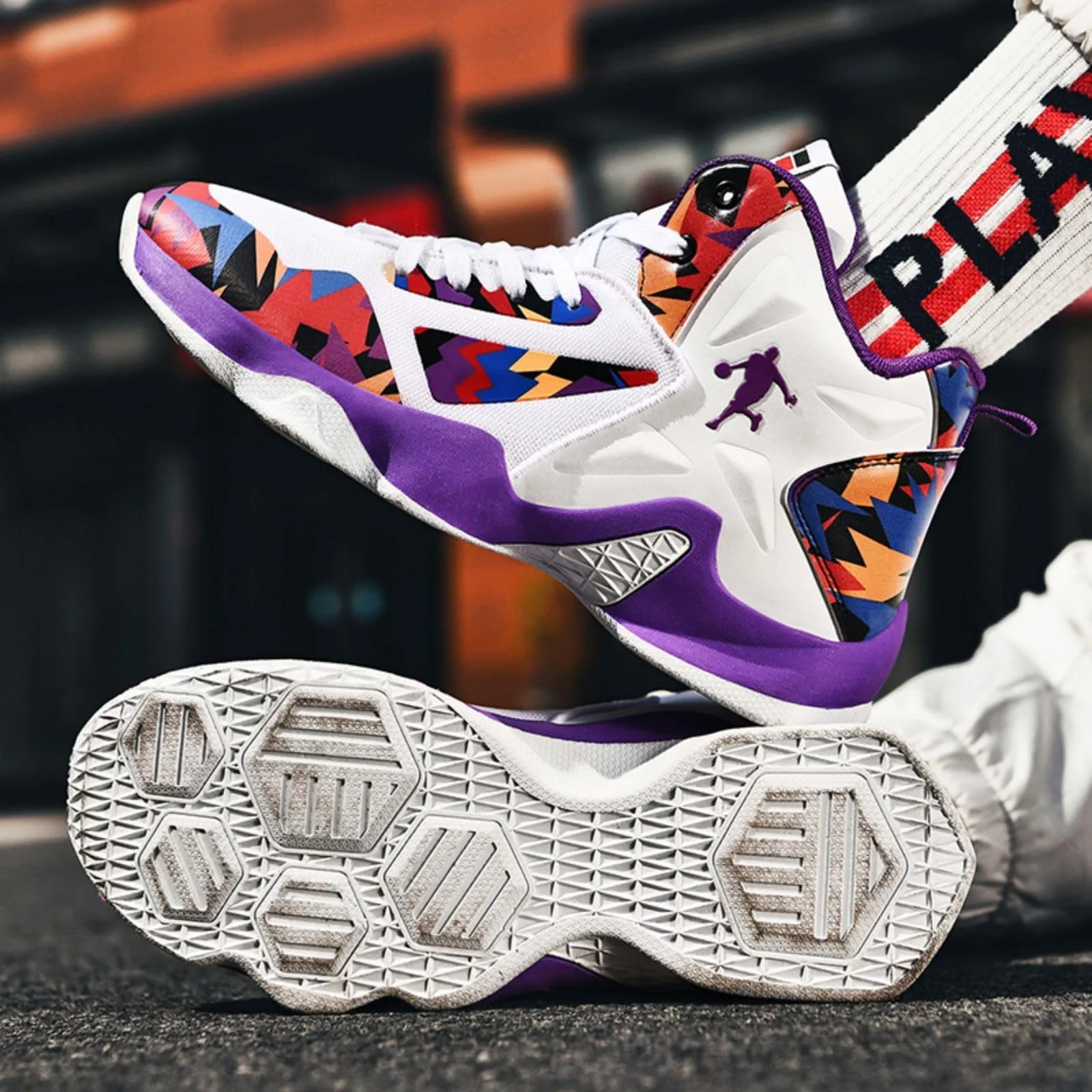 Высокие баскетбольные кроссовки, фото №8