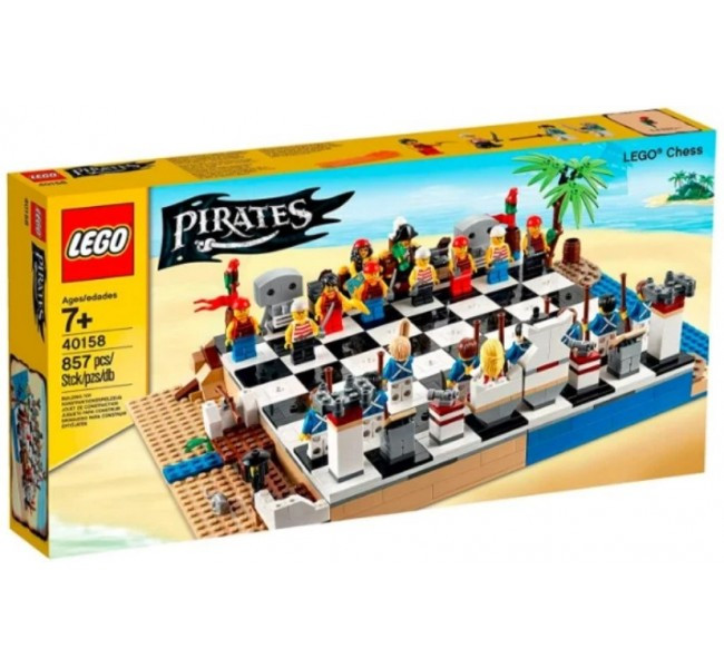Детский конструктор Lego Chess Pirates Set 40158, фото №1