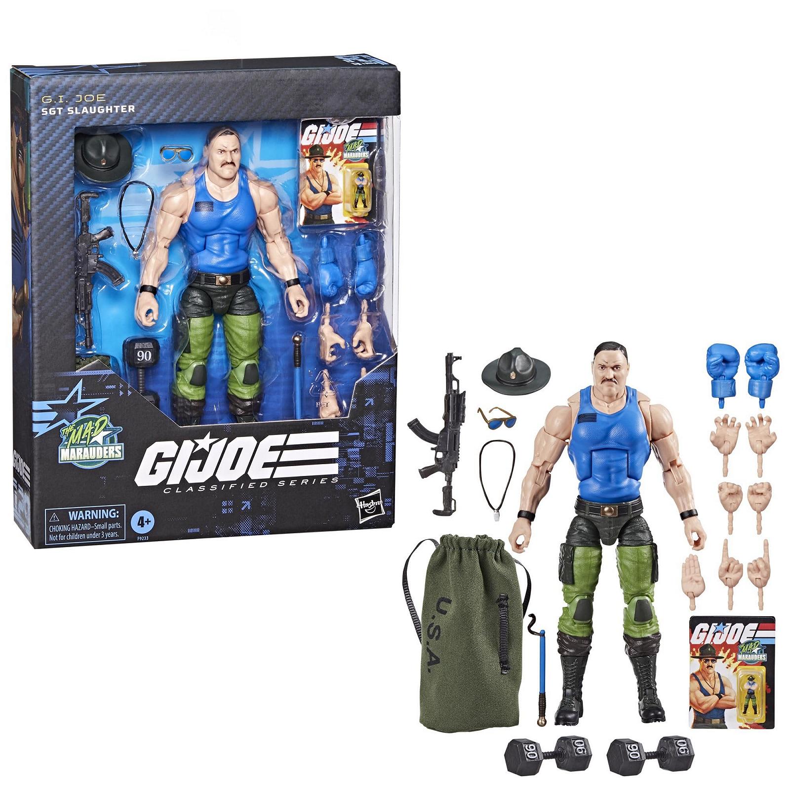 Фігурка G.I. Joe Classified Series #129 - Mad Marauders SGT Slaughter, 6 дюймів з 18 аксесуарами, фото №14