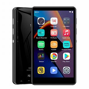 MP3-плеер SWOFY 80GB с Bluetooth и WiFi, 4.0-дюймовый сенсорный экран, Android, Черный - Фото 1