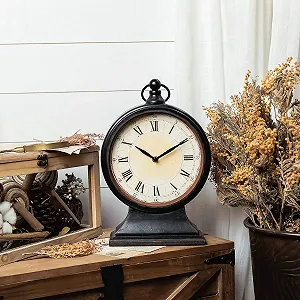 Винтажные каминные часы NIKKY HOME, тихие synthetic.ua - Фото 1